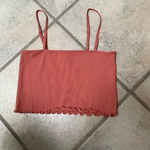 Bozzolo crop top tank top